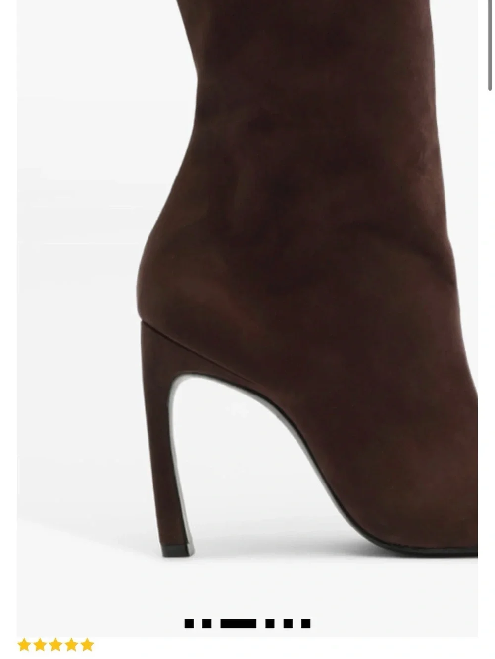 Schultz Maryana Sculpt dark chocolate knee high boots size 6